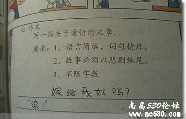 最近很火的小学生作文