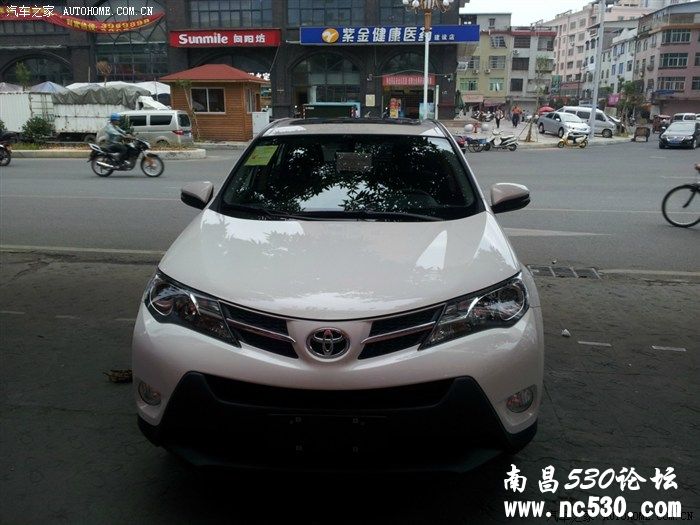 终于来了,本地区首辆新款RAV4炫耀登场