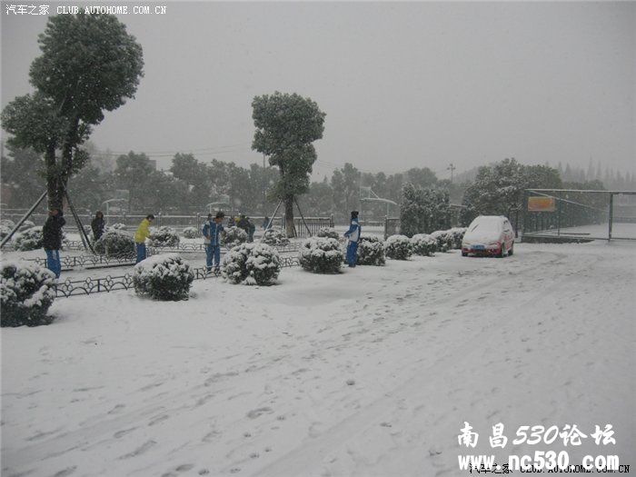 九江2010第一场雪